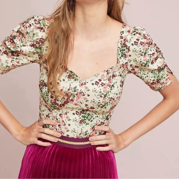 Anthropologie Maeve Alchemy Fitted Blouse, EUC - Picture 2 of 15